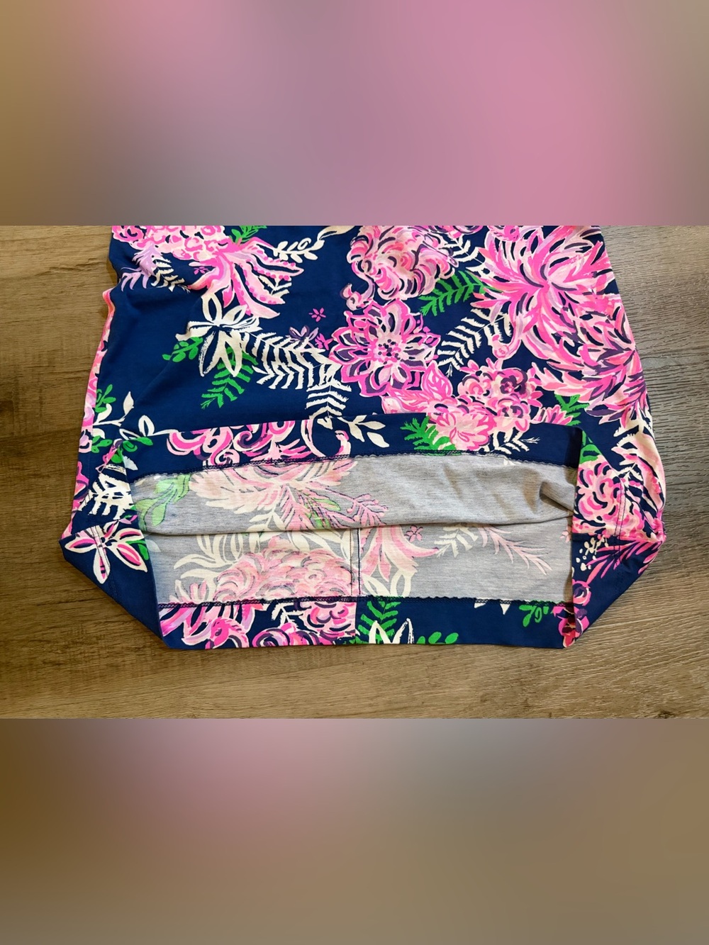 Lilly Pulitzer Aleece Dress Size Medium Oyster Bay Navy Ruffle Your Feathers - Picture 13 of 13